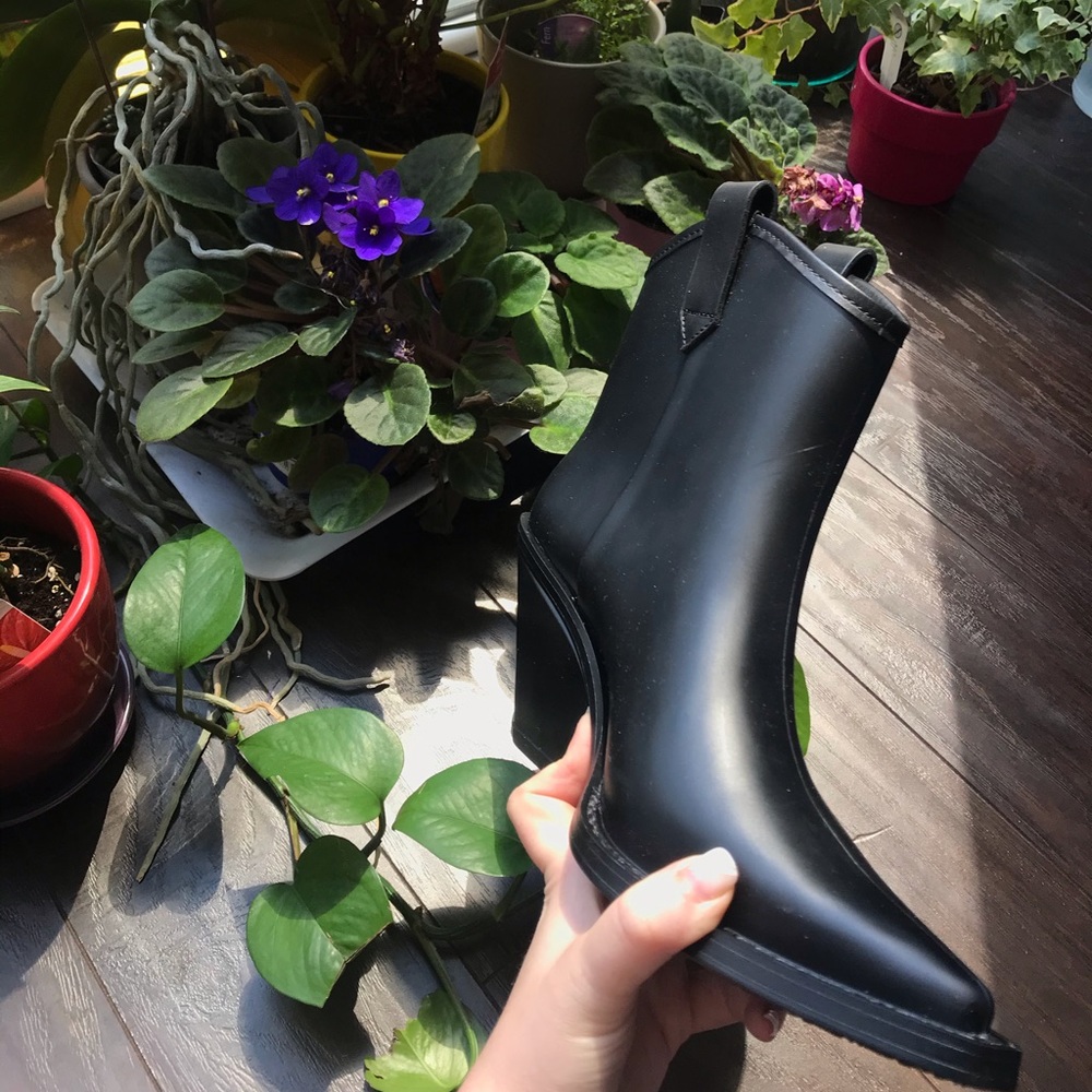 GIVENCHY Western-style rubber boots sz 39 - Picture 15 of 16